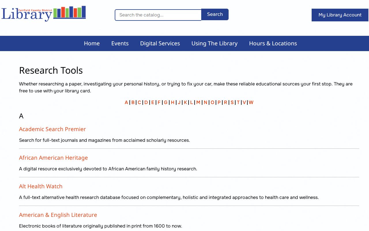 Lancaster city directory research tools at Fairfield County District Library
